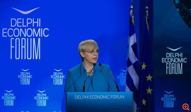 Οι ηγέτες Σλοβενίας και Μαυροβουνίου στο 9ο Οικονομικό Φόρουμ των Δελφών