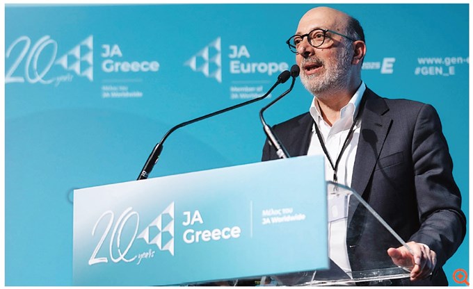 Α. Κυριάκου (JA Greece): Από την μαθητική τάξη στο μέλλον