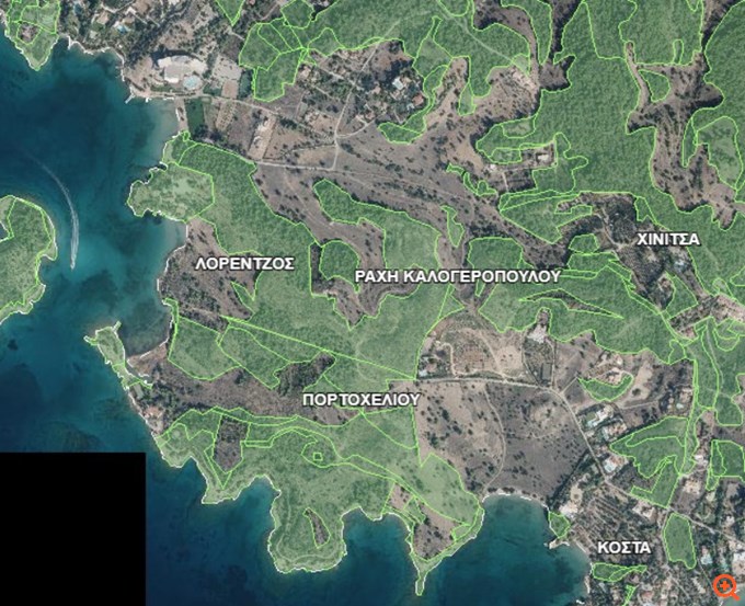 Αποχαρακτηρίζονται δασικές εκτάσεις για να γίνει η επένδυση στο Hinitsa Bay