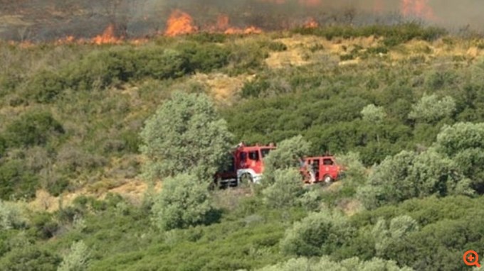 Υπό έλεγχο τέθηκαν οι φωτιές σε Λαγκαδά και Πέλλα
