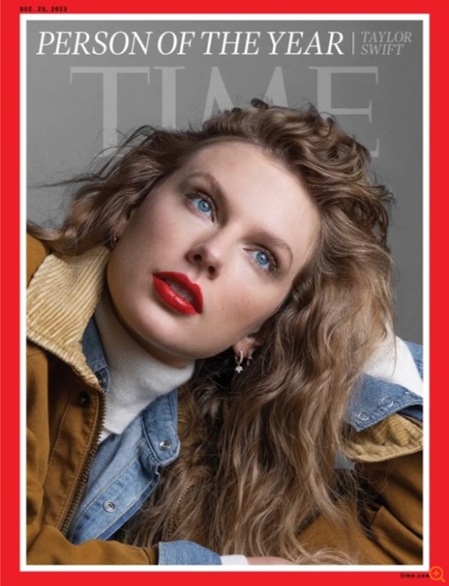 Πρόσωπο της χρονιάς η Taylor Swift σύμφωνα με το περιοδικό Time