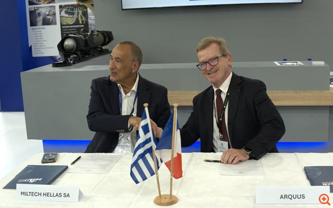 Miltech Hellas: Ενισχύει τη διεθνή της παρουσία μέσω στρατηγικών συνεργασιών στο πλαίσιο της DEFEA 2025