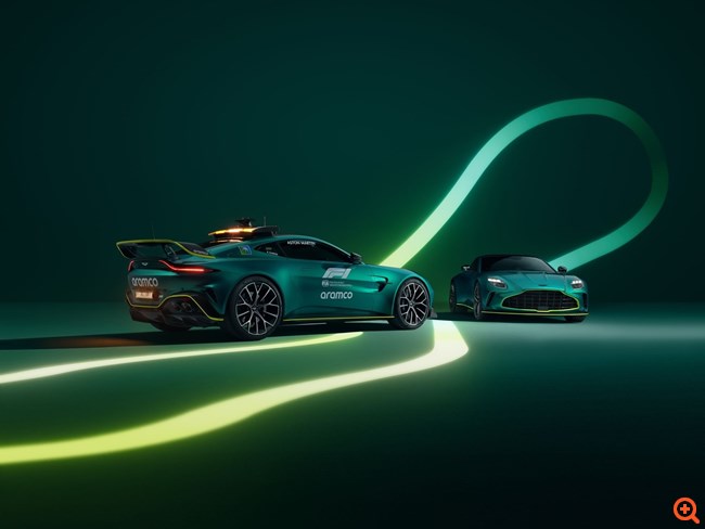 Η Aston Martin Safety Car της F1 έχει 656 ίππους για να μην παραπονιέται ο Verstappen