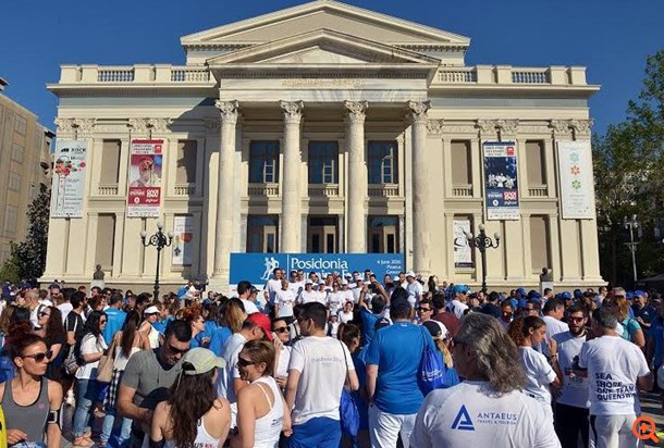 Έλληνες και ξένοι δρομείς στο 1o Posidonia Running Event