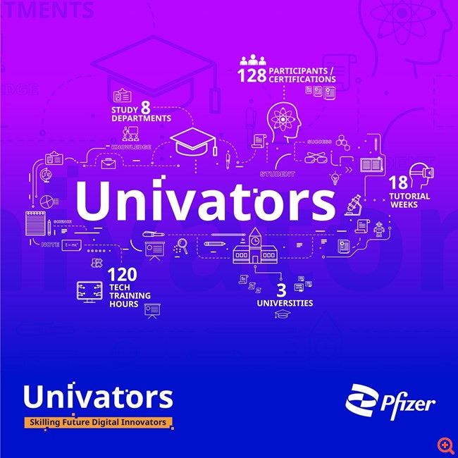 Univators: Skilling Future Digital Innovators - Το καινοτόμο εκπαιδευτικό πρόγραμμα του Κέντρου Ψηφιακής Καινοτομίας της Pfizer