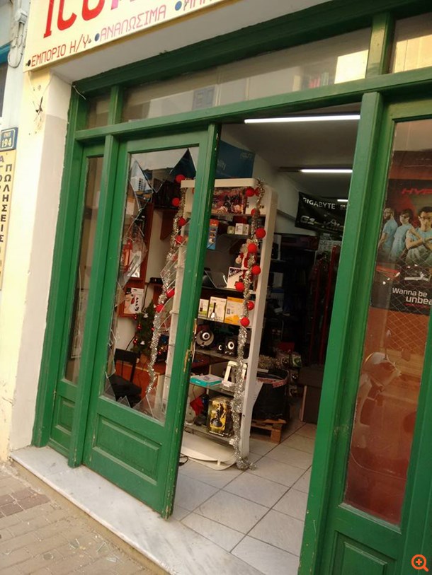 Μυτιλήνη: Διαρρήξεις καταστημάτων από μετανάστες