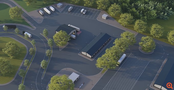 έργο της αναβάθμισης του Συνοριακού Σταθμού Ευζώνων