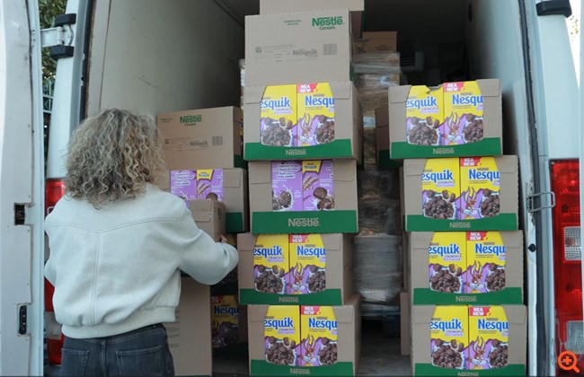Η Nestlé Ελλάς σε συνεργασία με την Τράπεζα Τροφίμων στηρίζει τους πλημμυροπαθείς της Θεσσαλίας