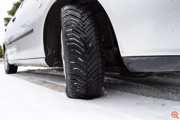 Με το CrossClimate στα χιόνια!