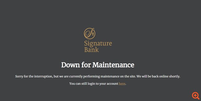 Κατέρρευσε και η Signature Bank, μετά τη Silicon Valley Bank