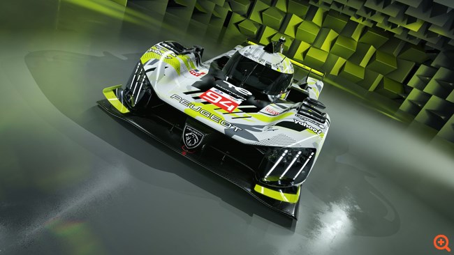 Peugeot 9X8 hypercar 2024