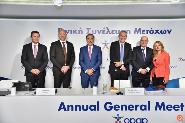 Κ. Ζίγκλερ: Ο ΟΠΑΠ έχει ισχυρά θεμέλια, θα πετύχουμε τους στόχους μας
