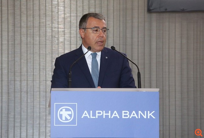 Β. Ψάλτης: Σταθερή δέσμευση της Alpha Bank στην προσπάθεια για επανεκκίνηση της οικονομίας