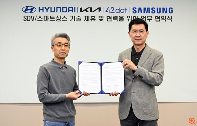 Hyundai και Kia συνεργάζονται με τεχνολογικό κολοσσό για την επόμενη μέρα των SDV αυτοκινήτων