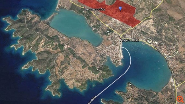 Μία προσφορά για την αξιοποίηση του ακινήτου στην περιοχή "Βερβερόντα" στο Πόρτο Χέλι
