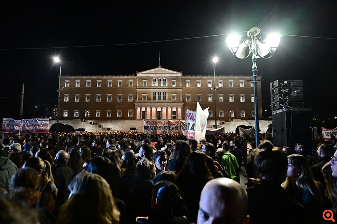 Σύνταγμα συγκεντρώσεις Τέμπη