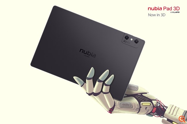 nubia Pad 3D: Το πρώτο 3D tablet χωρίς τη χρήση γυαλιών αποκλειστικά σε Cosmote και Γερμανό