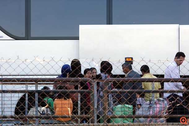 Εκκένωση του πρώην αεροδρομίου στο Ελληνικό από πρόσφυγες και μετανάστες