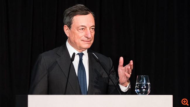 Ντράγκι: "Περισσότερη Ευρώπη" η απάντηση στις απειλές που αντιμετωπίζουμε