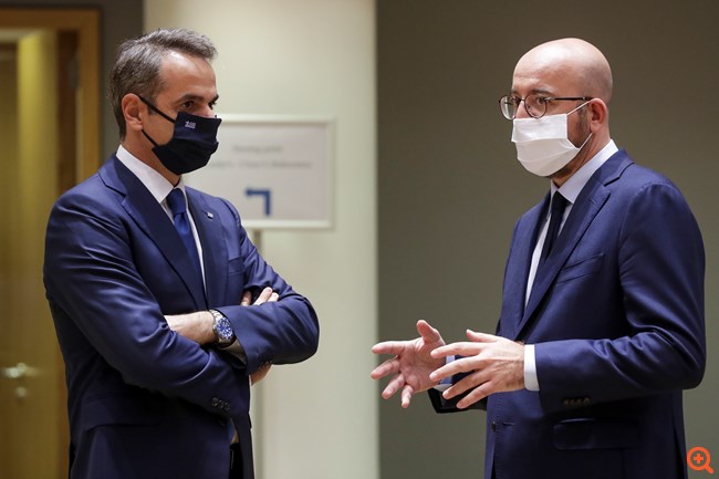 Θέμα τουρκικής προκλητικότητας έθεσε ο Κ. Μητσοτάκης στους ομολόγους του