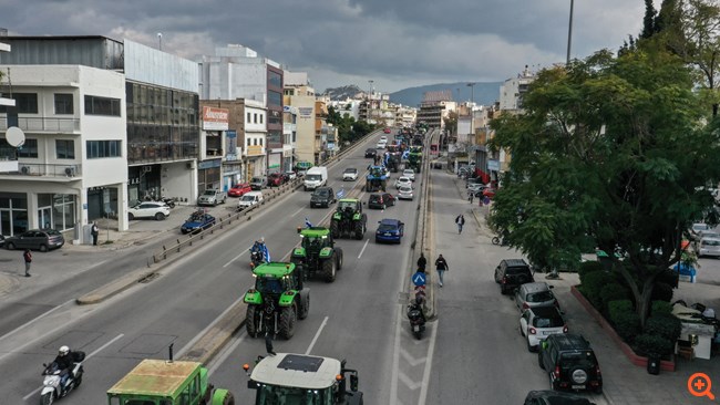 πανελλαδικό συλλαλητήριο αγροτών στην Αθήνα