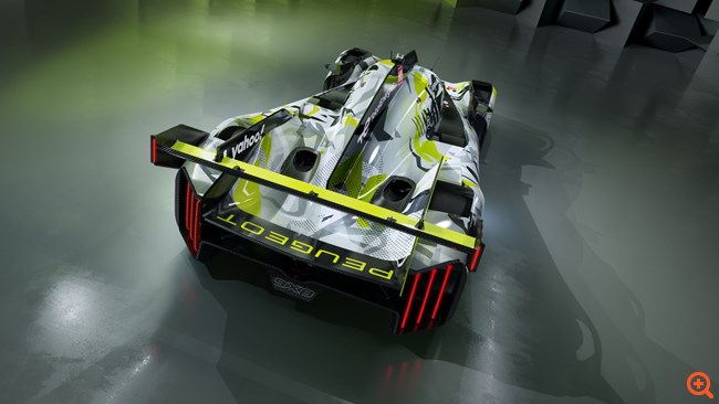 Peugeot 9X8 hypercar 2024