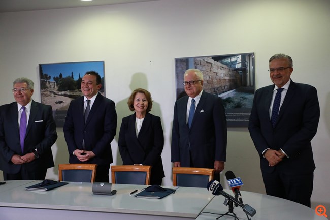 Μνημόνιο συνεργασίας γ.γ. Απόδημου Ελληνισμού-Τράπεζας Πειραιώς για τις επετειακές δράσεις 1821-2021