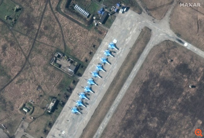 Ukraine: Increased Russian military activity on the border shows satellite images