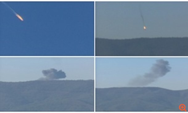 Ρωσικό αεροσκάφος κατερρίφθη στα τουρκικά σύνορα
