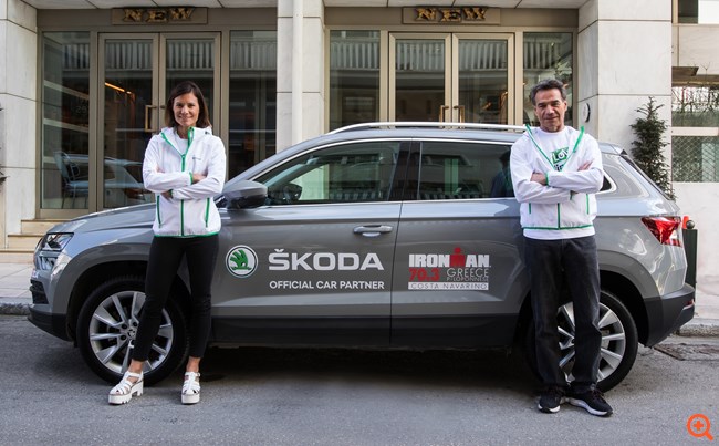 SKODA : Official Car Partner στο εφετινό IRONMAN®70.3®Greece