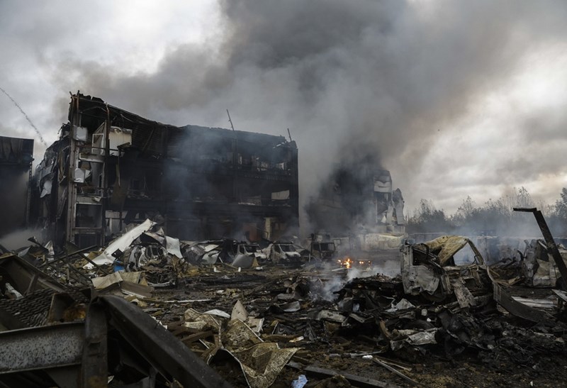 πόλεμος στην Ουκρανία επίθεση Κίεβο