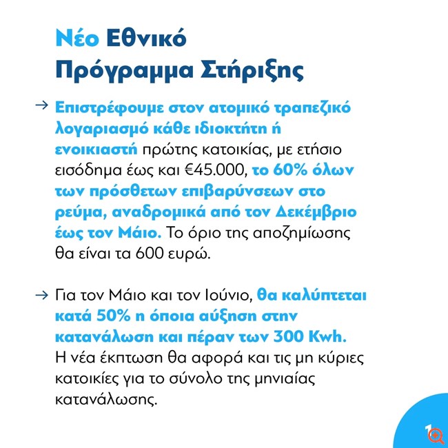 Κ. Μητσοτάκης: Αυτές είναι οι τέσσερις παρεμβάσεις για τις τιμές του ηλεκτρικού ρεύματος