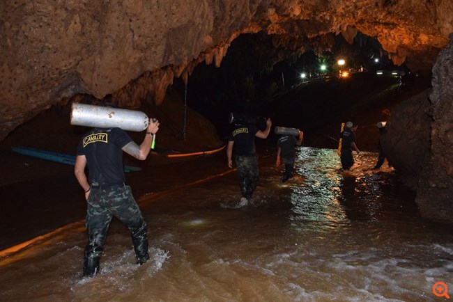 Ταϊλάνδη: Απεγκλωβίστηκαν ακόμη τρία παιδιά