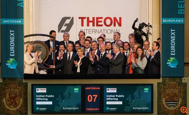 Στο Euronext του Άμστερνταμ η Theon International με τελική τιμή €10 ανά μετοχή