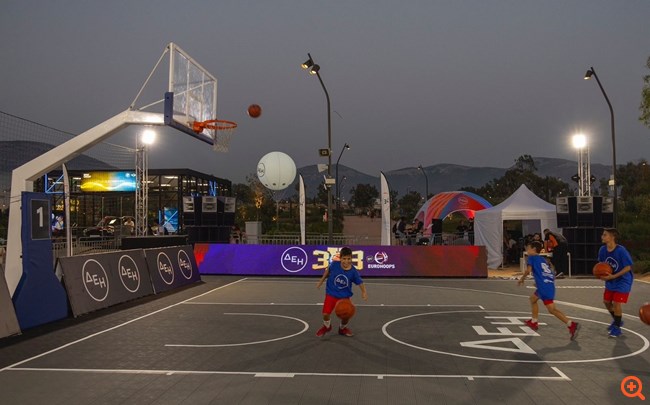 ΔΕΗ και Eurohoops εγκαινιάζουν το "ΔΕΗ 3x3 Power to the Hood by Eurohoops"