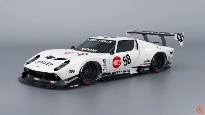 Lamborghini Miura Liberty Walk