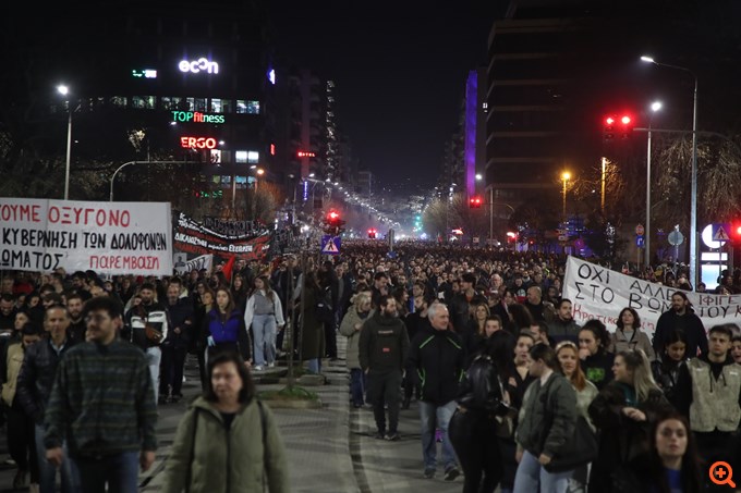 Θεσσαλονίκη Τέμπη συγκεντρώσεις