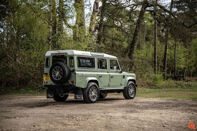 Land Rover Defender ηλεκτρικό restomod