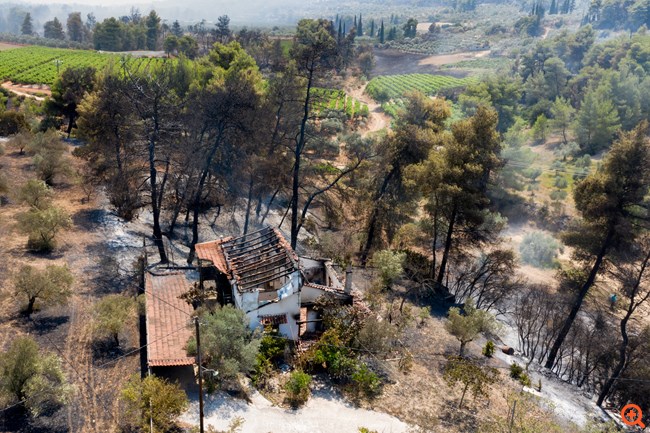 Πυρκαγιά Κεχριές
