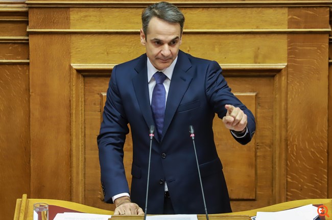 Κ. Μητσοτάκης: Καταψηφίζουμε την κυβέρνηση του ψεύδους, των φόρων και των εθνικών υποχωρήσεων