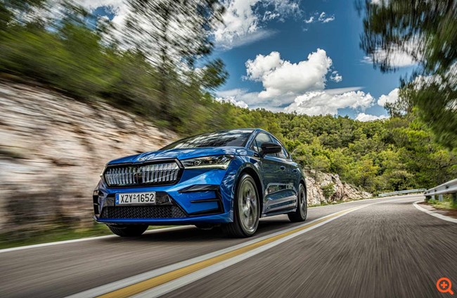 Δοκιμή Skoda Enyaq Coupe RS