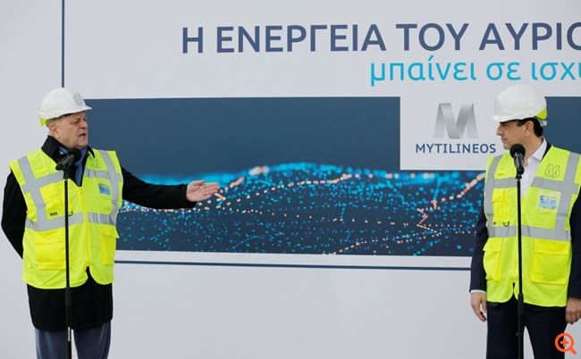 Mytilineos: Παρελήφθη ο πιο σύγχρονος αεριοστρόβιλος στην Ευρώπη