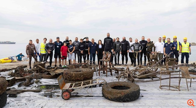 ΟΛΘ: Πρώτος υποθαλάσσιος καθαρισμός στο λιμάνι της Θεσσαλονίκης