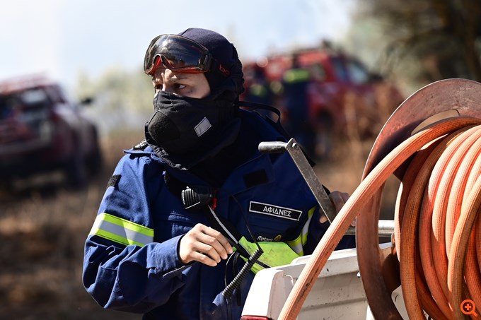 Πυρκαγιά στη Βορειοανατολική Αττική