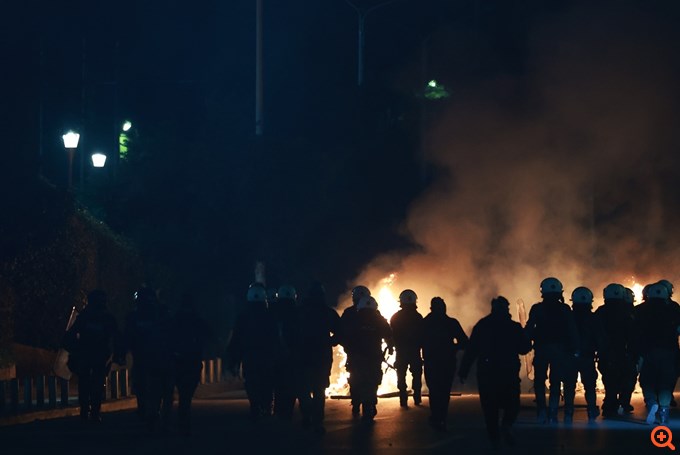 Τέμπη επεισόδια Θεσσαλονίκη 05/03