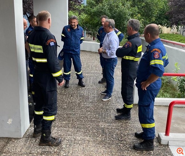 Σε πληγείσες περιοχές ο Χρήστος Σταϊκούρας και ο Νίκος Ταχιάος