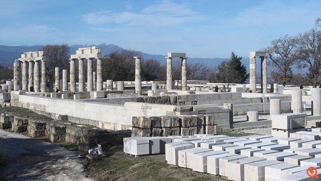 ανάκτορο του Φιλίππου Β΄ νέα 05.01.2024
