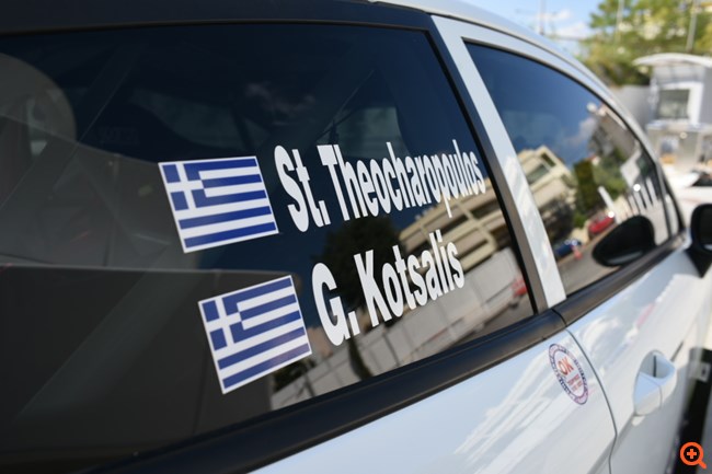 Οι Θεοχαρόπουλος-Κότσαλης στο EKO Ράλλυ Ακρόπολις με Ford Fiesta Rally4/R2