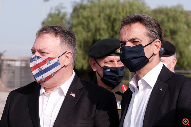 Μητσοτάκης: Έχει έρθει η σειρά της διπλωματίας - Πομπέο: Πυλώνας σταθερότητας η Ελλάδα - το video με τις δηλώσεις