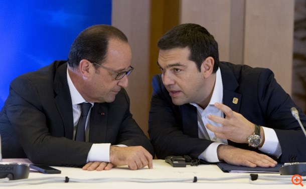 Hollande Τσίπρας